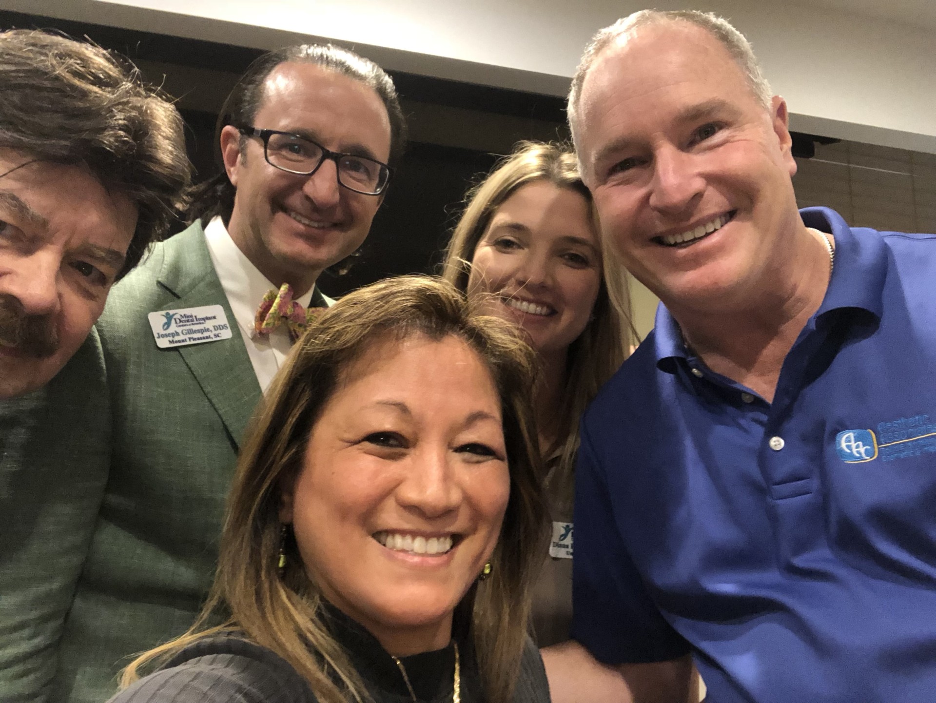 Dr. Rose Magno Training With The Who's Who of Mini Dental Implant Doctors